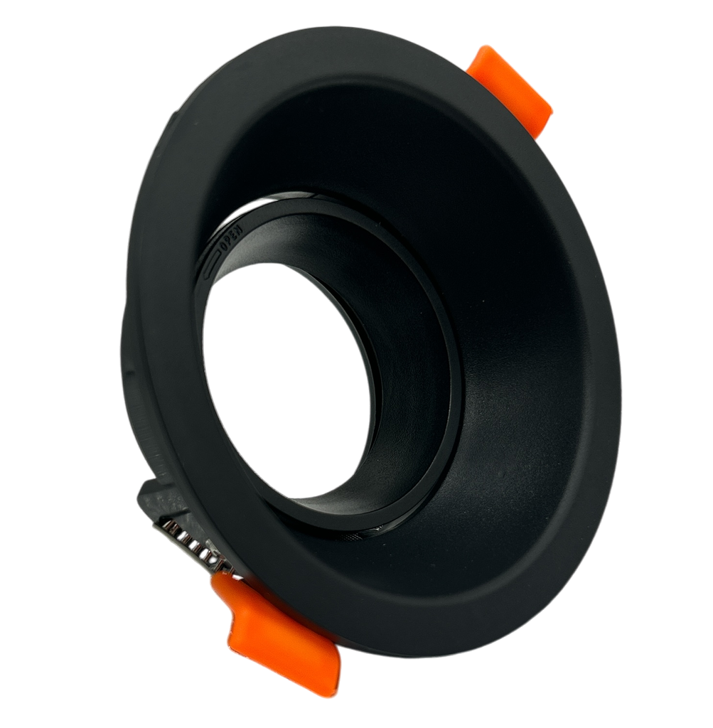 O.B. Prof. Gu10 Movil Red. Plastico Negro (94x42)mm Ip20