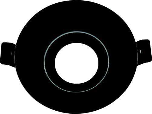 O.B. Prof. Gu10 Movil Red. Negro (93)mm