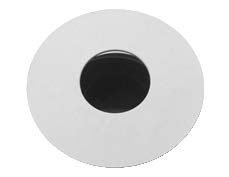 O.b. GU10 Emp. Movil Red. Pinhole "O" Alum. Blanco (D88xP75)mm