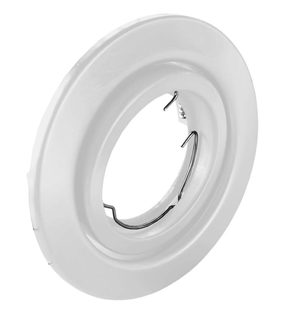 O.B Gu10 Movil Red. Aluminio Blanco (D100Mm)