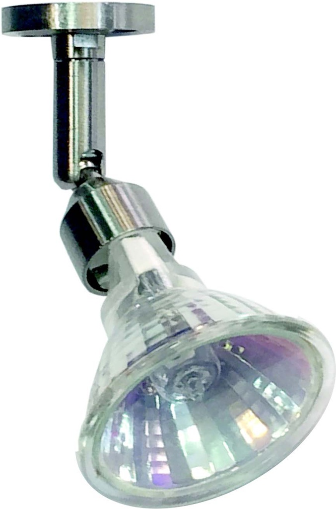 Mini Spot P/Dicroico Mr16 Satinado/Cromado (60x30)Mm