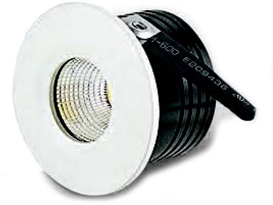 O.B. Led Fijo Redondo Blanco Pequeno 4Cm 3W 3K