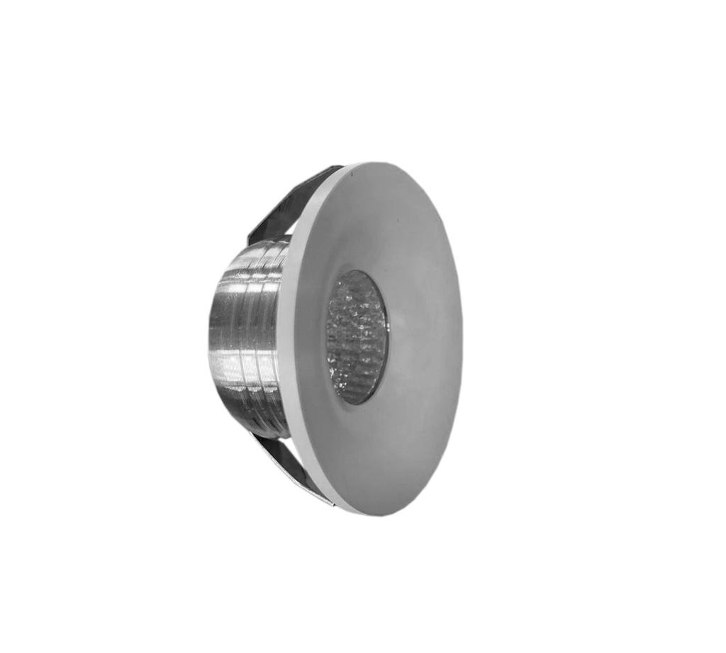 O. Dragon Led Red. Aluminio Blanco 3W 3K (D48X24Mm)