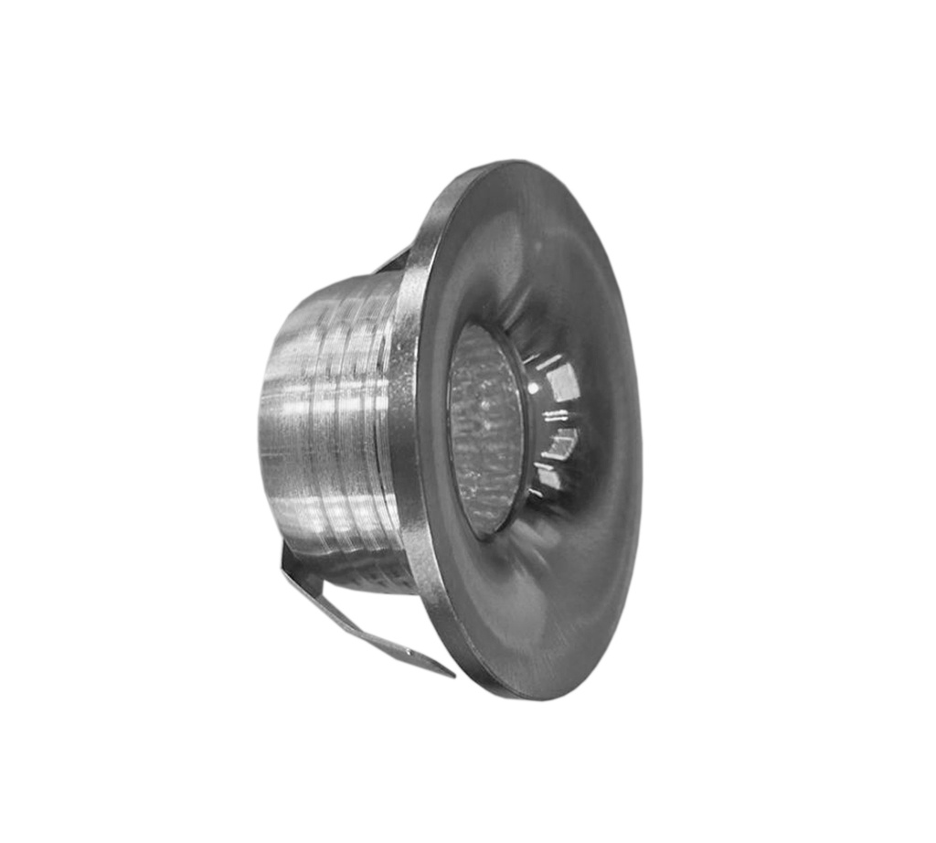 O. Dragon Led Red. Aluminio Satin 3W 3K (D48X24Mm)