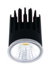 Modulo Led Cob T/Dicroico 12w 3k 1200lm(110-130)v (D50xL60)mm