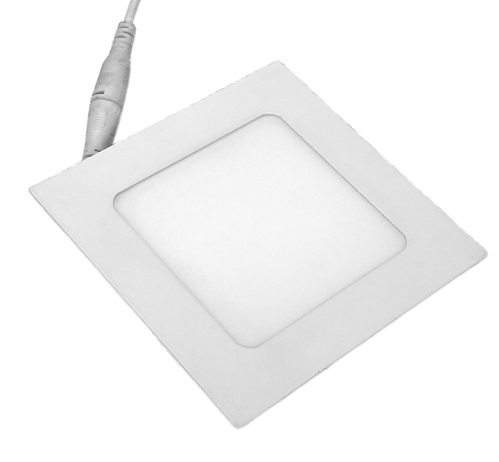 Panel Led Emp. Cuad. Blanco 6W 6K (120X120X19Mm)