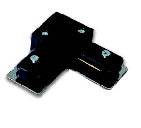 Conector L P/Riel Led Negro
