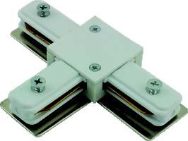 Conector T P/Riel Led Blanca