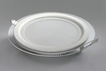 O.B. Led Fijo Redondo Vidrio 18W 20Cm Blanco 3K