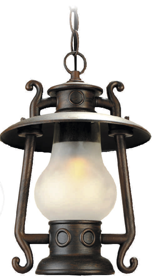 Farol Colg. 1L E27 Malaga Matt Coffe (210X380Mm)