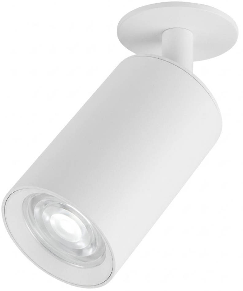 Spot Gu10 Movil Redondo Emp. Blanco 17X6Cm