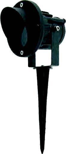 Spot Estaca 9W 3K D95Mm 110V Ip65 Negro