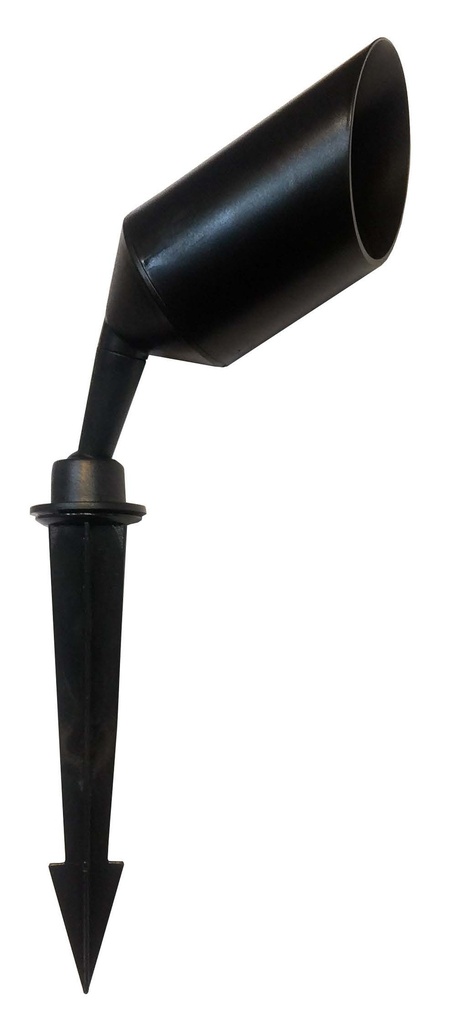 Spot Estaca Gu10 Plastico Negro (60x346)mm Ip65