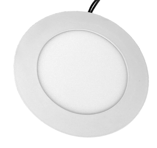 [010580 | 02PAL-STR-R6W-3000K] Panel Led Emp. Red. Blanco 6w 3k 50-66lm (D118x19)mm Ip20