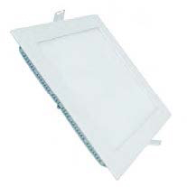 [010593 | L7150-12 6k WH] Panel Led Emp. Cuad. Blanco 12W 6K (170X170X19Mm)