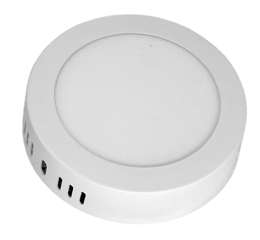 [010600 | L7430-6 6w 6k B6] O.B. Led Sob. Redondo Normal 6W 6K Blanco 120Mm