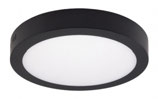 [010603 | STC-R12W-6500K] Panel Led Sob. Red. Negro 12W 6K 1085lm (172x39)mm
