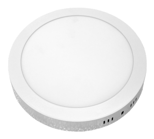 [010605 | L7460-18 3K] Panel Led Sob. Red. Blanco 18w 3k 1620lm (110-265)v (D210x27)mm IP20