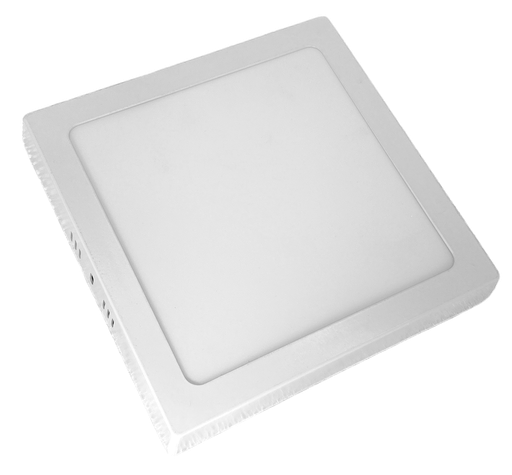 [010616 | L7560-18 6k] Panel Led Sob. Cuad. Blanco 18W 6K (226X39Mm)