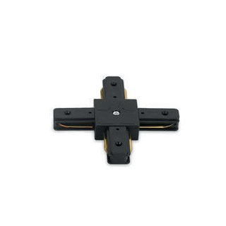 [010747 | CTN-2A0745 bk] Conector X P/Riel Led Negra