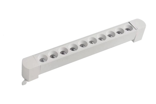[010783 | LXT0940A-20 WH] Spot de Riel Mov. Alum. Blanco 20w 3k 1200lm (337x33x55)mm Ip20
