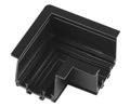 [010919 | KZ-T2401L] Conector L P/Riel Magnetica T/Perfil Emp. Negro Ip20 48V