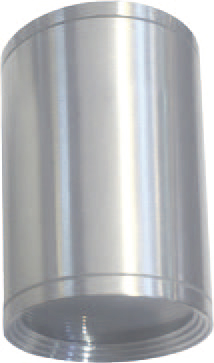 [011614 | 2221 nickel B6] O.B. Sob. 1L Gu10 Niquel (100x60)Mm