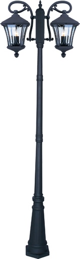 [022010 | 011-PL-2 Negro] Farol Pie 2L Mediterraneo Negro (450X2500Mm)