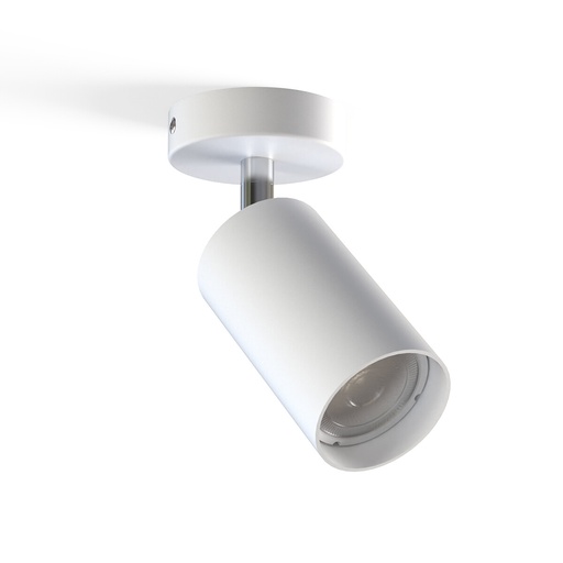[032131 | M023 blanco] Spot Sob. Movil Blanco 1L Gu10 (D55X95Mm)