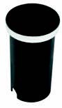 [033006 | LDM0420B-1] Spot Piso Emp. Red. Plastico Negro 1w 3k 52lm (D50x87)mm Ip67