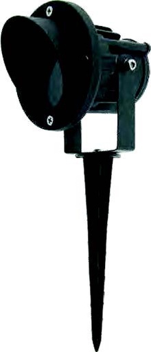 [033025 | SP3409 B6] Spot Estaca 9W 3K D95Mm 110V Ip65 Negro
