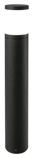 [033035 | GD01E27 B6] Bolardo 1L E27 Red. Aluminio Negro (900X600Mm) Ip65