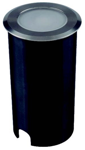 [033063 | LDM0220-1 3k] Spot Piso Emp. Red. Aluminio Satin 1x1x 3k (D50xL80)mm IP67