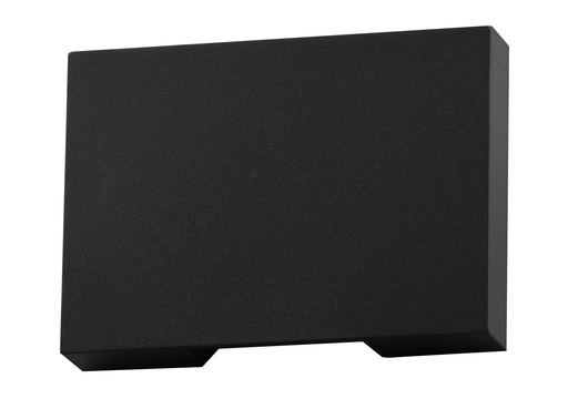 [034285 | LBD2810-1bk] Aplique Pared Led Rect. Plastico Negro 2X1W 3K (70X50X20Mm) Ip65