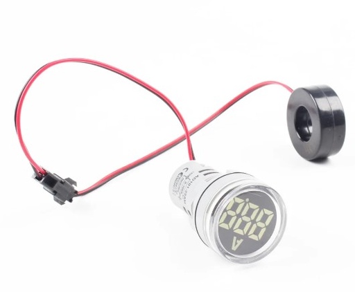 [080196 | AD16-22VAHZ/W] Luz Pil. Led Volt.-Amp.-Hz Blanco Cnc