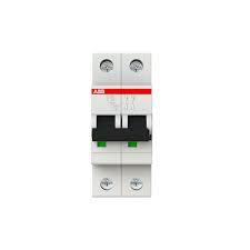 [090056 | 2CDS252001R0104] Breaker Riel DIN 2F S202-C10 - 10A - 10kA, ABB