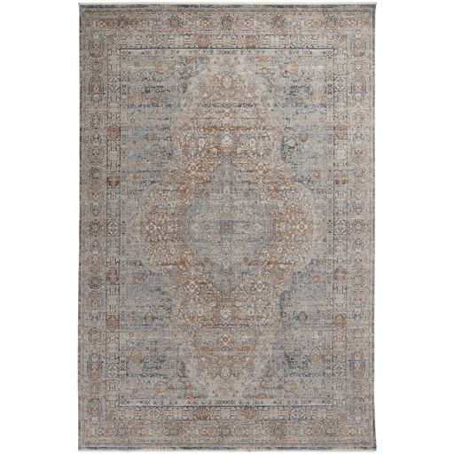 [154782 | 86735] Alfombra (1.52X2.18)M Color Rust /Azul Marquette