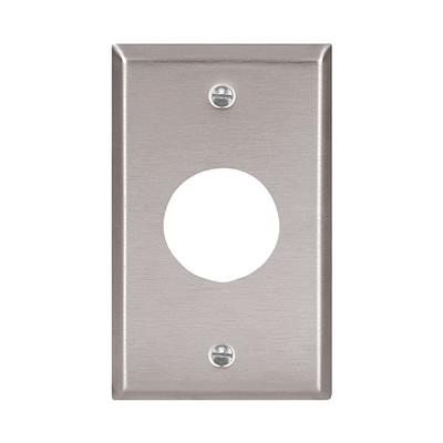 [170002 | GMA-P028-MT] Placa Cromo Metal P/Toma 50A Gema