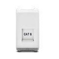 [174109 | PRE16832] Taco Jack Datos Rj45 Cat 6A Blind. Blanco  Premium