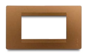 [174142 | PRE15231] Placa Toma Stilo Cobre. Premium