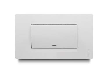 [174156 | PRE29078] Interruptor Simple Balancín Ancho Blanco Premium