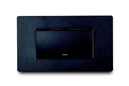 [174213 | PRE30074] Conmutador Simple Balancin Ancho Negro Premium
