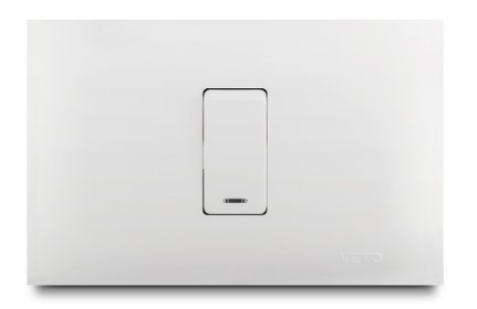 [176003 | VIV13039] Conmutador Simple C/Luz Blanco Veto Vive