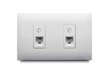 [176007 | VIV13176] Toma Tf Doble Blanco Veto Vive