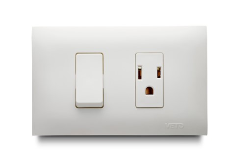 [176256 | VIP12063] Toma Mixto Toma+Interruptor No Neon Veto Basic Bl