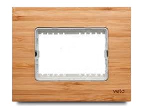 [176402 | PLU62082] Placa 3H Madera-Bambu Veto Plura