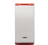 [176412 | PLU60125] Interruptor 24Mm Blanco Veto Plura