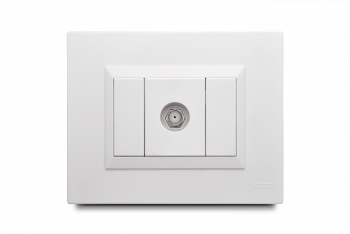 [176510 | PLU60873] Coaxial Simple Preensamblado Bl Veto Plura