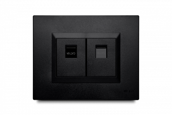 [176520 | PLU61887] Jack Datos Doble Preensamblado Ne Veto Plura