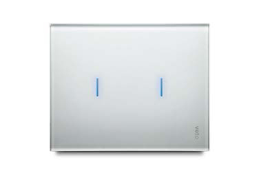 [176531 | PLU60989] Interruptor Inteligente Doble Wifi Plura Smart Blanco